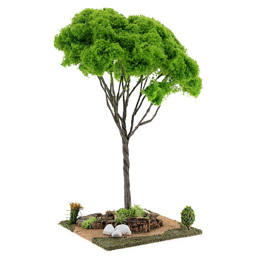 Miniature Maple tree for nativity 20x20x40 cm 3