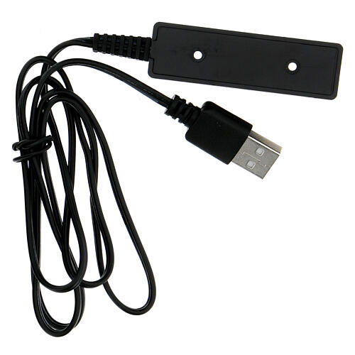 Mehrfachsteckdose Niedrigspannung 5 Steckdosen mit USB-Stecker 2