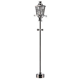 Poste de luz 17 cm para presépio com figuras altura média 12 cm