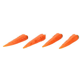 Set of 24 carrots for Nativity Scene with 6-8 cm figurines