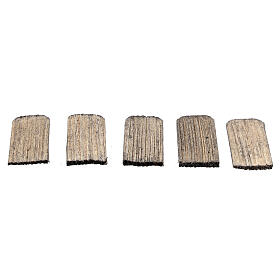 Scandole legno presepe 3x1,5 cm 100 pz