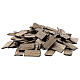 Wood shingles 3x1,5 cm 100 pieces for DIY Nativity Scene s1