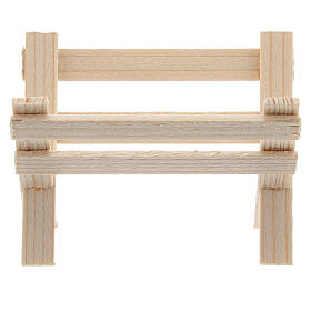 Mangiatoia vuota legno presepe 8 cm