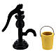 Pump to extract water with 8 cm bucket Nativity scene s1