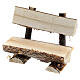 Tree trunk bench for Nativity Scene with 8 cm figurines s2