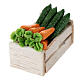 Caixas de verduras e legumes miniaturas 2x2,5x2 cm para presépio com figuras altura média 8 cm, 12 unidades s3