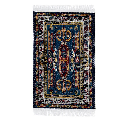 Carpet with various decorations 8x5 cm for Nativity scene 10-16 cm 1