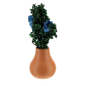 Vaso de flores em miniatura 5 cm para presépio com figuras altura média 8 cm, modelos surtidos