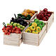 Caixas de frutas miniaturas para presépio, 12 unidades s2