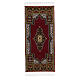 Teppich mit ornamentalem Muster, sortiert, 13x10 cm, geeignet für 14-20 cm Krippe, Krippenzubehör s4