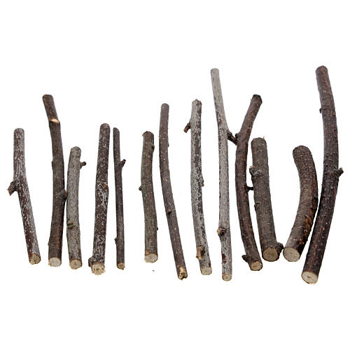 Wooden twigs various sizes - 100 gr Nativity scene 2