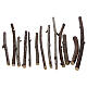 Wooden twigs various sizes - 100 gr Nativity scene s2