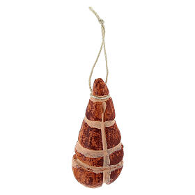 Sausage to hang real h 3 cm for Nativity scenes 8-10 cm