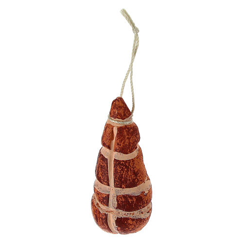 Sausage to hang real h 3 cm for Nativity scenes 8-10 cm 2