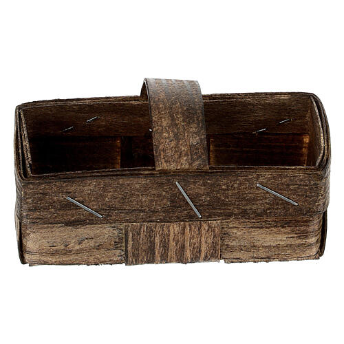 Panier rectangulaire 5x10x5 cm crèche 12 cm 1