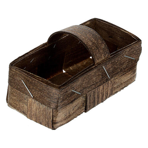 Panier rectangulaire 5x10x5 cm crèche 12 cm 2