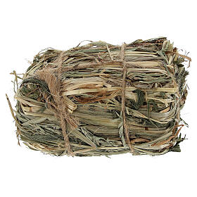 Bale of hay 4x7x5 cm Nativity scene 8-10-12 cm