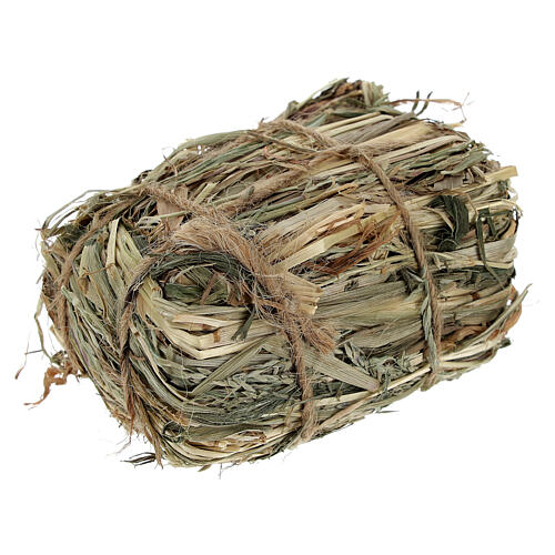 Balla fieno 4x7x5 cm presepe 8-10-12 cm 2