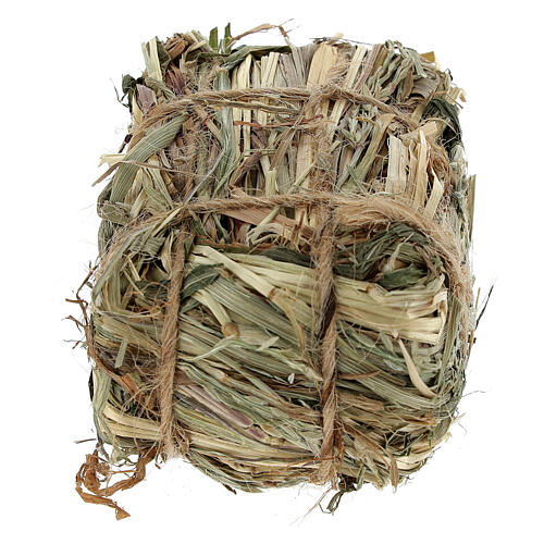 Balla fieno 4x7x5 cm presepe 8-10-12 cm 3