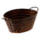 Rusty tub for Nativity Scene with characters of 8-10 cm s4
