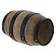 Wood barrel for Nativity Scene with 14-16 cm characters s3
