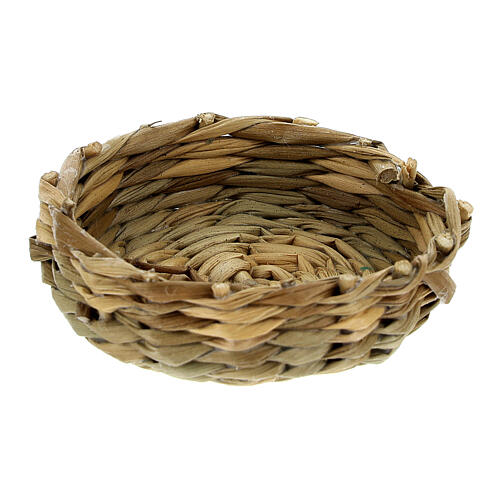 Cesto basso diam 4,5 cm presepi 14-16-18 cm 1