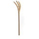 Wooden pitchfork for Nativity scene 22-24 cm s1
