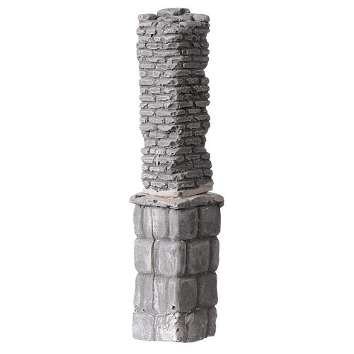 Columna de yeso belén 18x5x5 cm para estatuas 8-14 cm 2