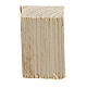 Mesa de madera 6x7x7 cm taburetes 4x2x2 cm belén 14 cm s4