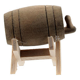 Cask with stand for Nativity Scene with 6-10 cm figurines