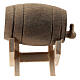 Wood cask with stand for Nativity Scene with 6-10 cm figurines s1