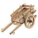Cart pale wood for Nativity Scene with 8-10 cm figurines s2