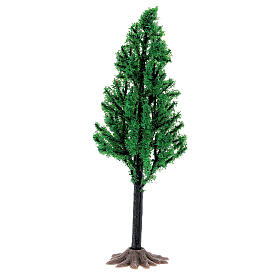 Tree real height 14 cm for Nativity Scene with 6-8 cm figurines