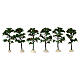 Tronc arbre crèche 15 cm pour santons 6-10 cm s2