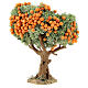 Árvore com frutas em miniatura 16 cm para presépio com figuras altura média 8-12 cm s2