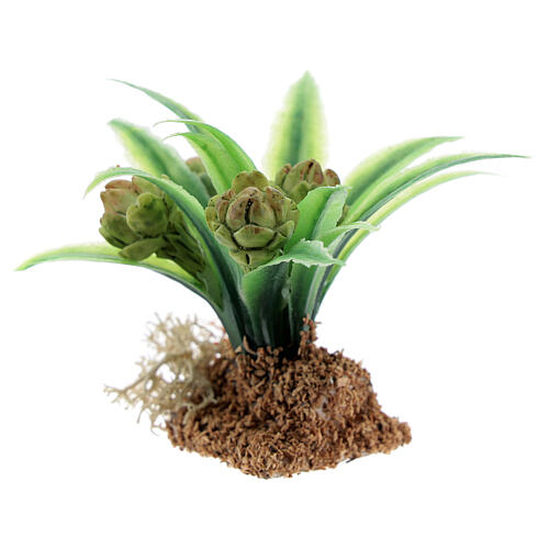 Plante artichaut 6 cm miniature crèche 12-14 cm 2