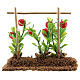 Horta com tomates miniatura resina 7x10x2 cm para presépio com figuras altura média 12-14 cm s3