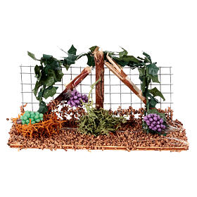 Vine with grapes for Nativity Scene with 6-8 cm figurines