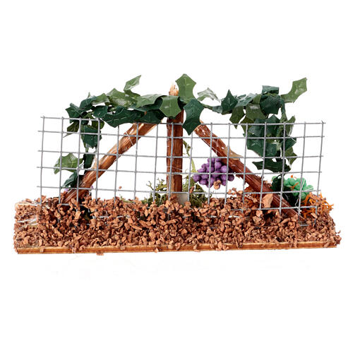 Vine with grapes for Nativity Scene with 6-8 cm figurines 4