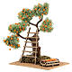 Orange tree with 16 cm box for Nativity scene 8-10 cm s2