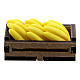 Kiste Bananen Harz 12-14 cm s1