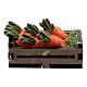 Wood box with carrots for Nativity Scene with 12-14 cm figurines s1