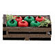 Apples in box Nativity scene 12-14 cm s1