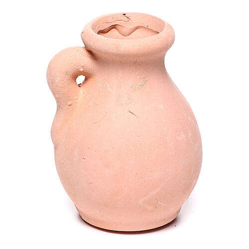 Mini terracotta vase for DIY nativity scene 10-12 cm 2