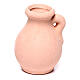 Mini terracotta vase for DIY nativity scene 10-12 cm s1