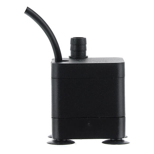 Bomba de água para fontanário em miniatura com ficha USB, 4x3 cm 1