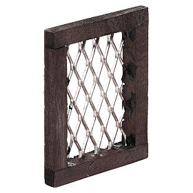 Miniature window rectangular 7x5 cm