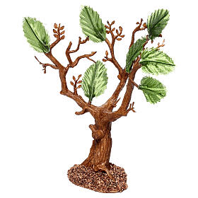 Mini tree with leaves nativity 8-10 cm