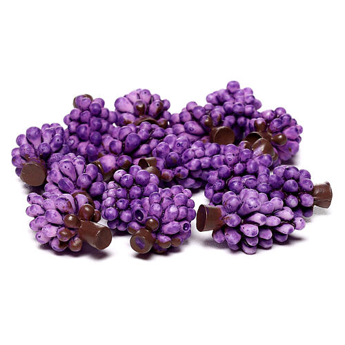 Purple grape DIY Nativity scene for statues 10-12 cm 3