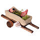 Cart with meat and vegetables 6x13x3.5 s3